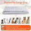 Dog gray Bed for Large furry friend