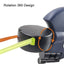 Retractable Dual Double Pet Rope Leash Tangle Free Walk For Two Dogs