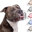 Breathable Metal Basket Dog Muzzle for Large Dogs with Leather Straps