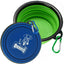 2 Pak XL 34oz Collapsible Travel Bowls for Larger Pets