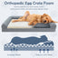 Orthopedic Foam Dog Bed Large Dog Sofa Couch with Removable Cover