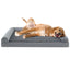 Orthopedic Foam Dog Bed Large Dog Sofa Couch with Removable Cover
