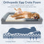 Orthopedic Foam Dog Bed Large Dog Sofa Couch with Removable Cover