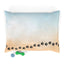 Beach Walk, But Make It Pets — Paw Print Pet Bed